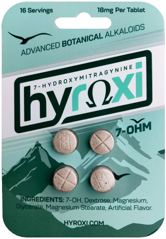 Hyroxi - Advanced Kratom Mint Tablet