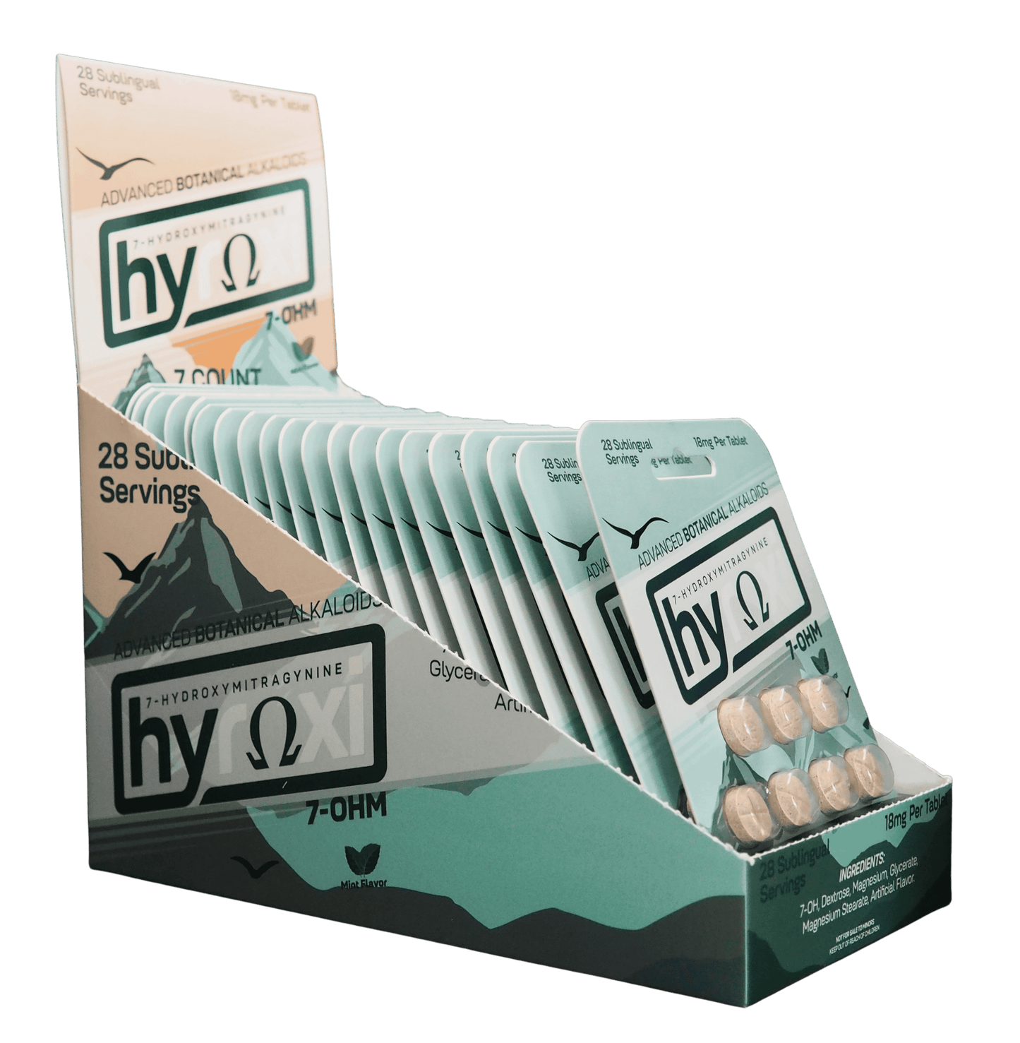 Hyroxi - Advanced Kratom Mint Tablet
