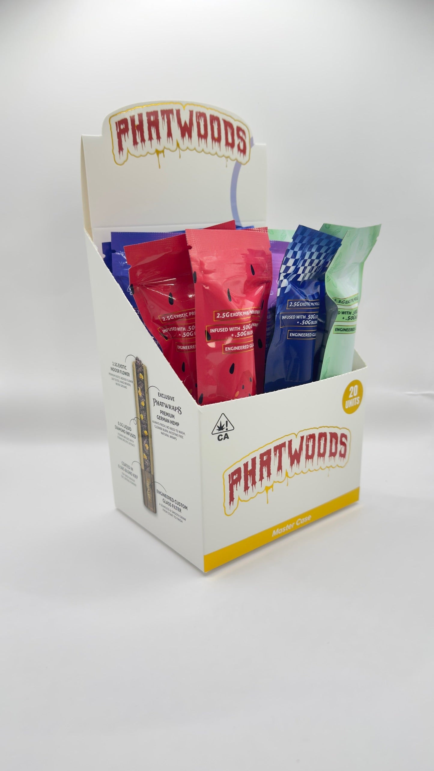 PHATWOODS 3.5Gram THC-P Infused PreRoll Cigars.