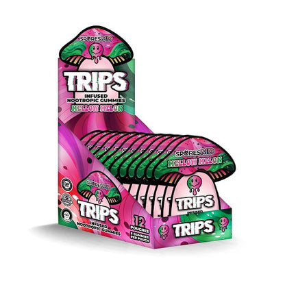 TRIPS Nootropic Gummy 5ct Bags / 12ct POP Display