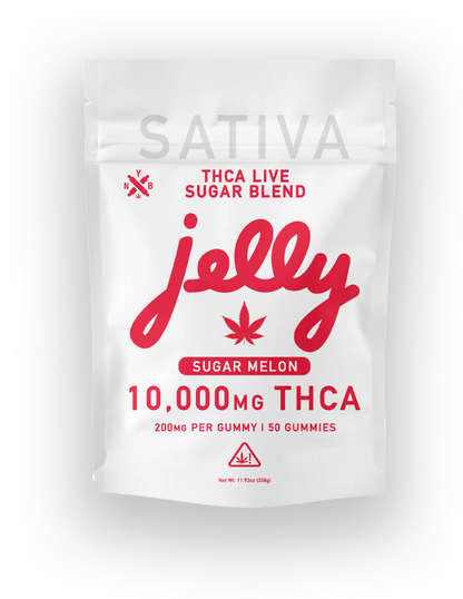 Jelly 10,000mg THCA Live Sugar Blend Gummies