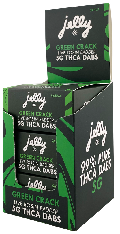 Jelly 5G THCA Live Rosin Badder