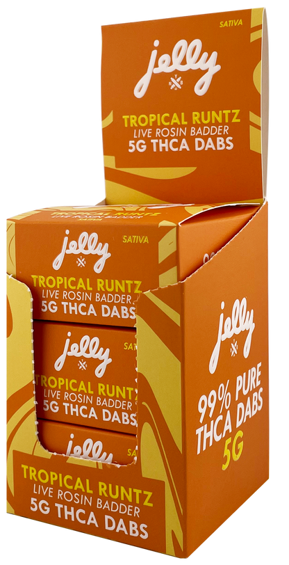 Jelly 5G THCA Live Rosin Badder