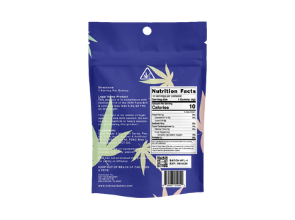 Jelly D9 FL 1,500mg Gummy To-Go Jar