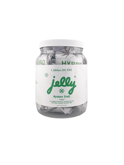Jelly D9 FL 1,500mg Gummy To-Go Jar