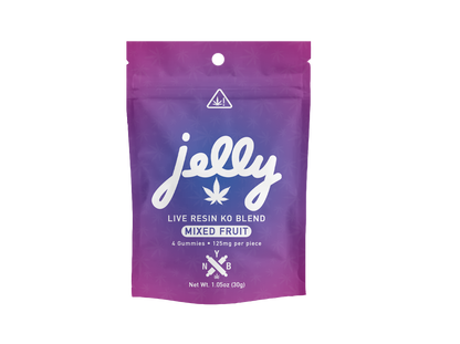 Jelly KO Live Resin Blend 15,000mg Gummy To-Go Jar