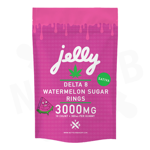 Jelly D8 Rings 3,000mg Gummy Bag