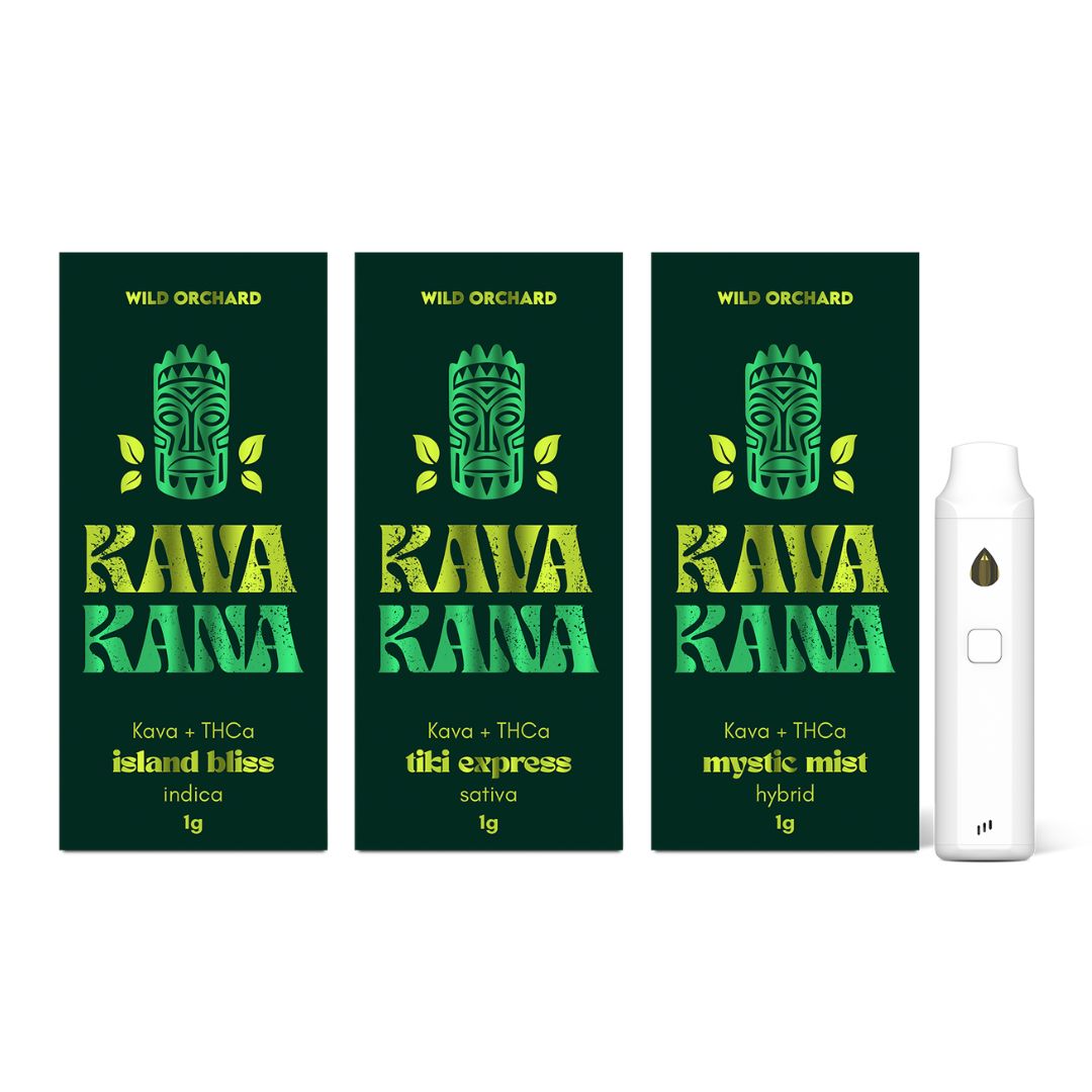Wild Orchard Kava Kana THCa 1g Liquid Diamond & Kava fusion
