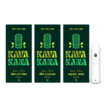 Wild Orchard Kava Kana THCa 1g Liquid Diamond & Kava fusion