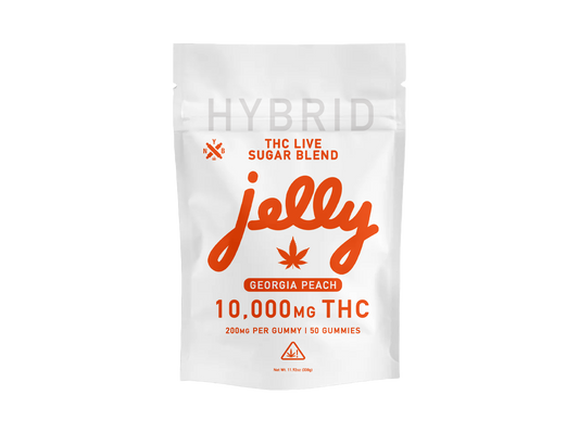 Jelly THC Live Sugar Blend 10,000mg Gummy Bag