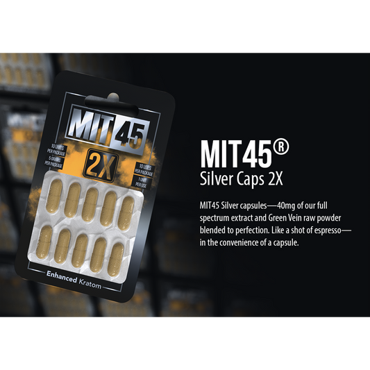 DISCONTINUED-MIT 45 Silver 2x 12-ct Caps Display