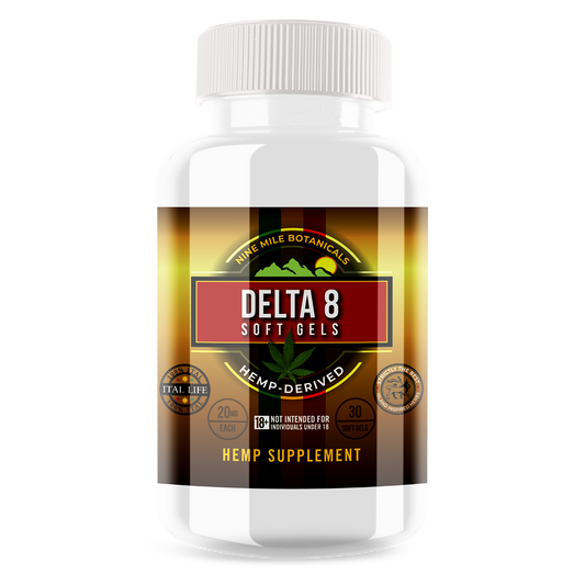 Nine Mile Delta 8 30ct Gelcaps