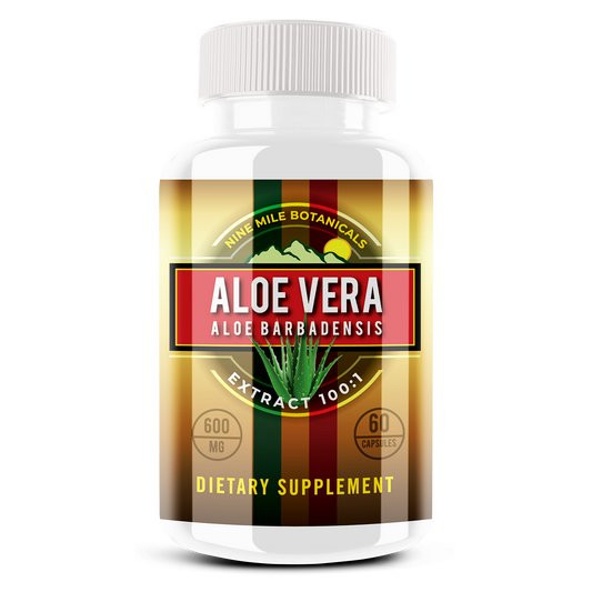Nine Mile Aloe Vera Extract 60 Capsules
