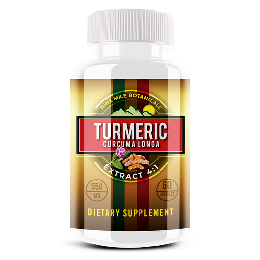 Nine Mile Turmeric Extract 4x1 60 Capsules
