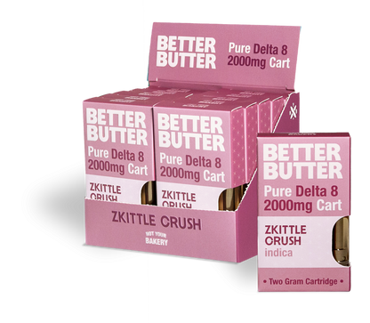 Better Butter D8 2ML Cartridge 10 Pack