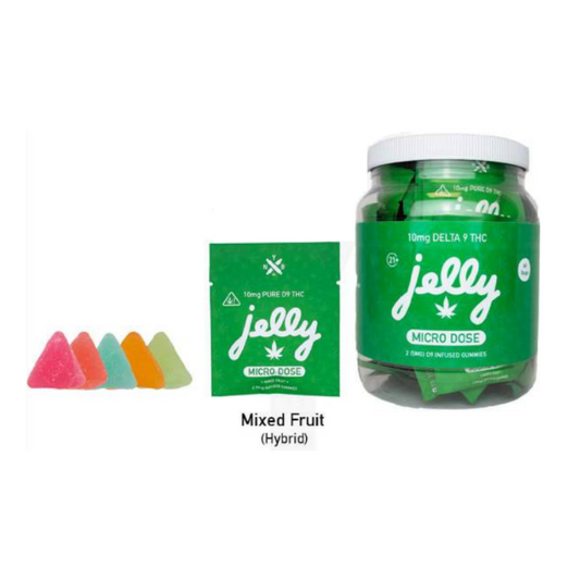 Jelly Micro 600mg D9 Gummies-Mixed Fruit