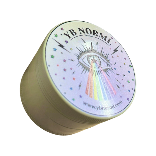 Pearl WHITE Eye Purple Hue 63mm 4 Stage Grinder