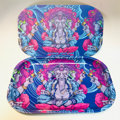 Rolling Tray w/ Magnetic Lid Rectangular