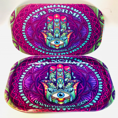 Rolling Tray w/ Magnetic Lid Rectangular