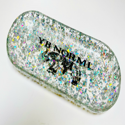 Rolling Tray Oval Lucite