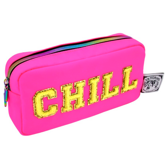 PINK Neon Nylon CHILL Bag