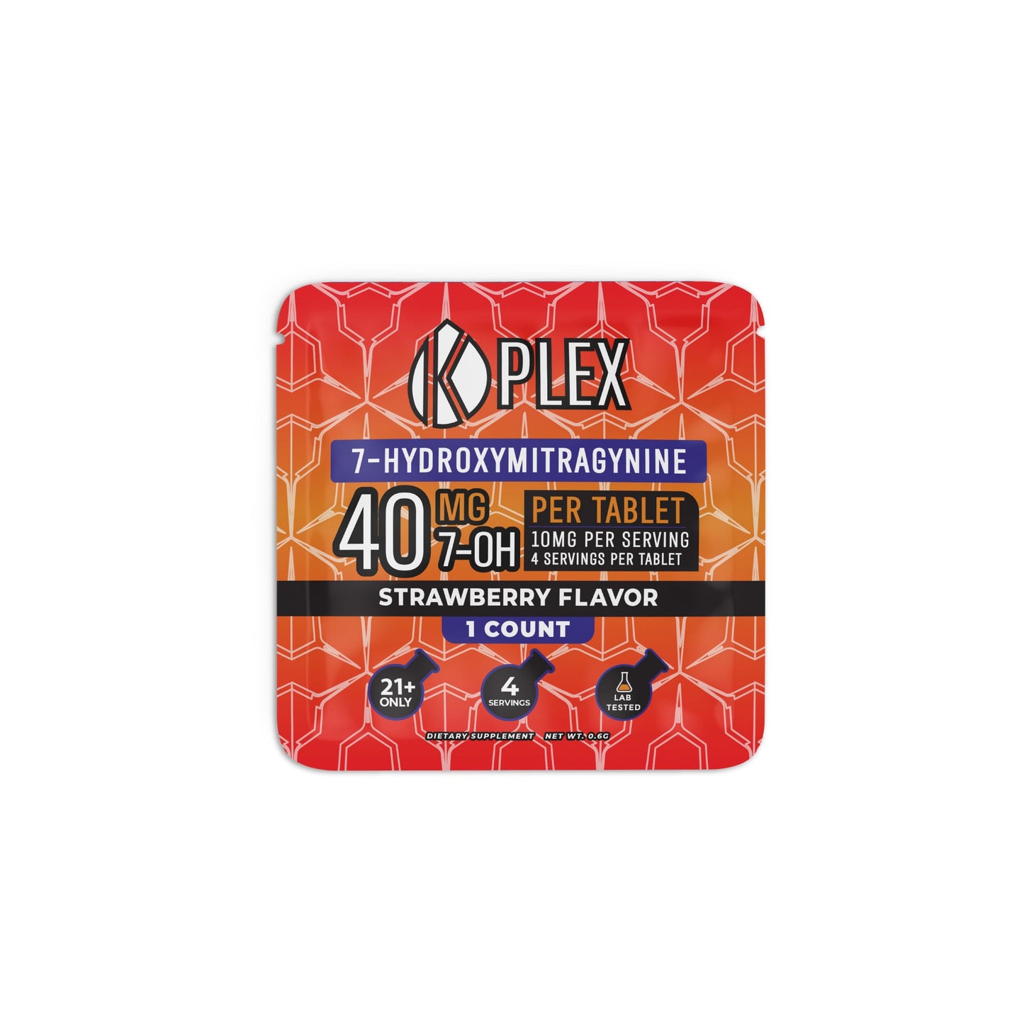 40MG K-Plex Advanced Kratom Tablets