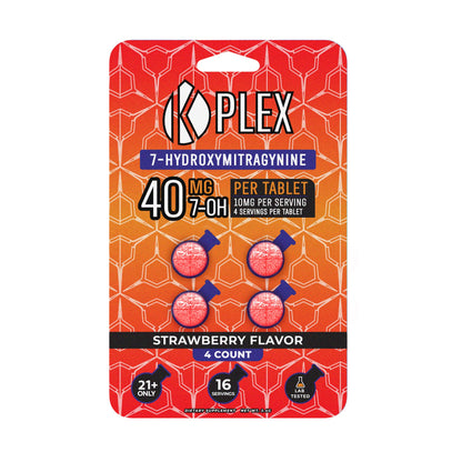 40MG K-Plex Advanced Kratom Tablets