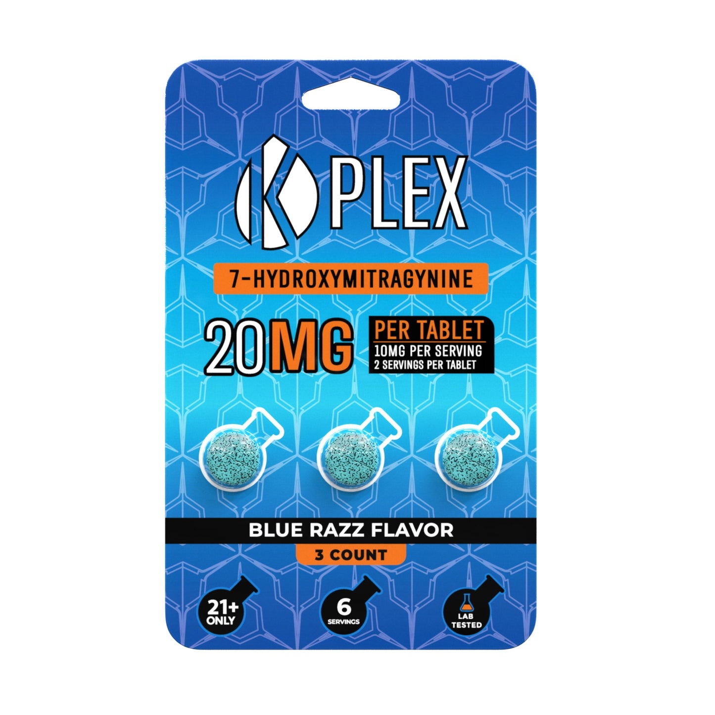 20MG K-Plex Advanced Kratom Tablets