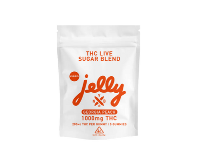 Jelly THC Live Sugar Blend 30,000mg Gummy To-Go Jar
