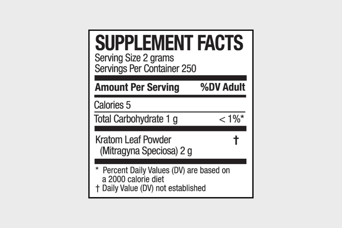 VIVAZEN MAENG DA KRATOM POWDER – RED VEIN