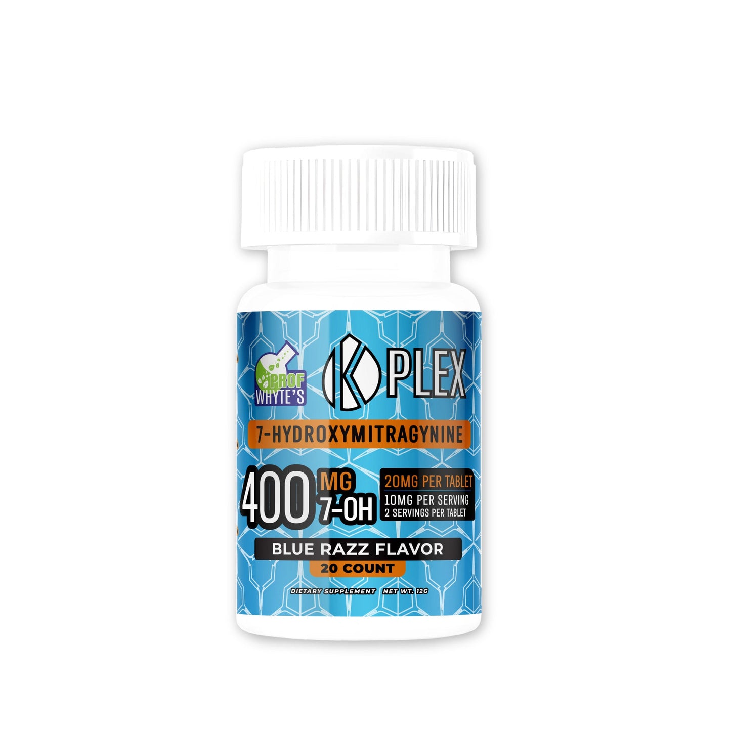 400MG to 800MG K-Plex Advanced Kratom Tablets