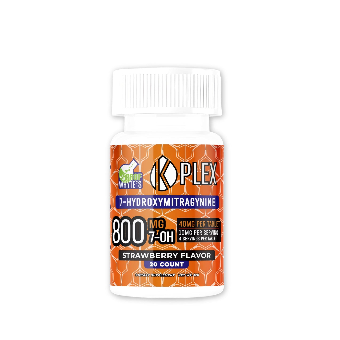 400MG to 800MG K-Plex Advanced Kratom Tablets