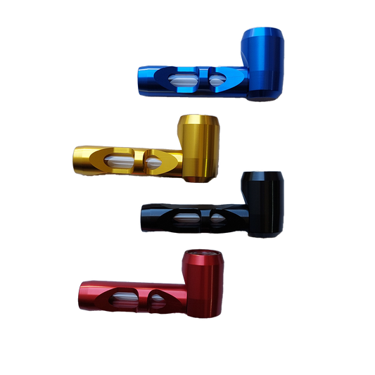 Heavy Anodized Metal Hand Pipe