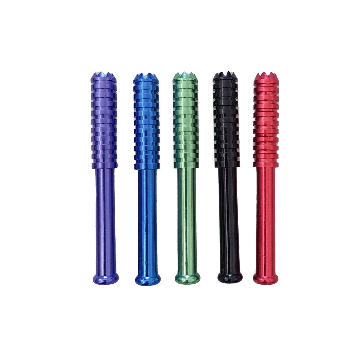3" Anodized Piranha Bats-5pk