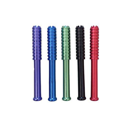 3" Anodized Piranha Bats-5pk