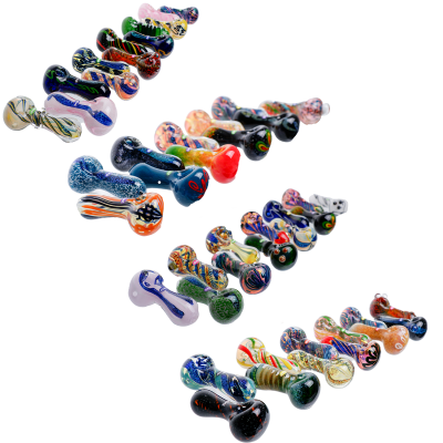 4" Assorted Pack of American made 44mm Thick Spoons