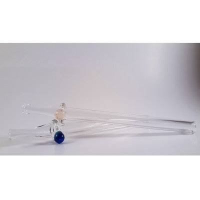 10pc Pack 6.5" Nectar Straws w/ Color Marble