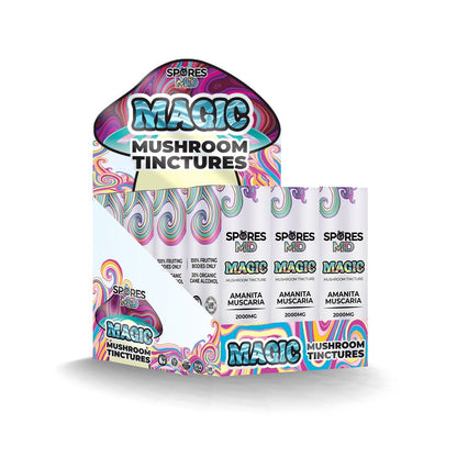Amanita Muscaria Tinctures 12ct POP Display