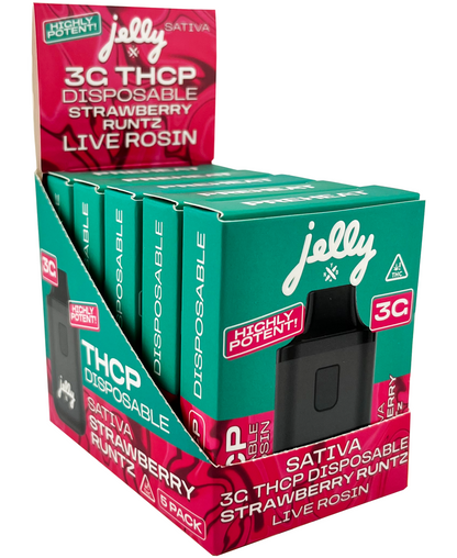 Jelly 3ml THCP Live Rosin Disposable Vape