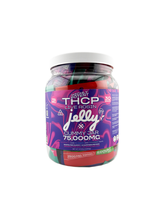 Jelly THCP 75,000mg Gummy To-Go Jar