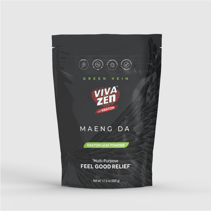 VIVAZEN MAENG DA KRATOM POWDER – GREEN VEIN