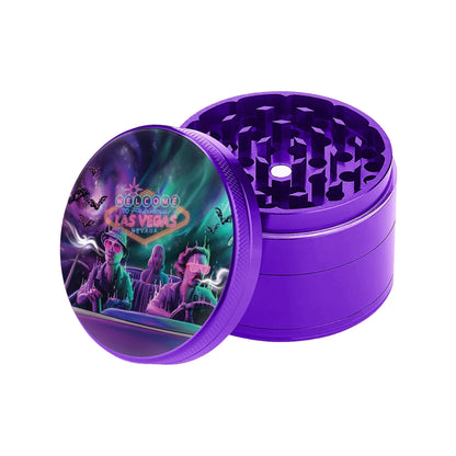 Sharp Shred: 4 Piece 55mm Grinder