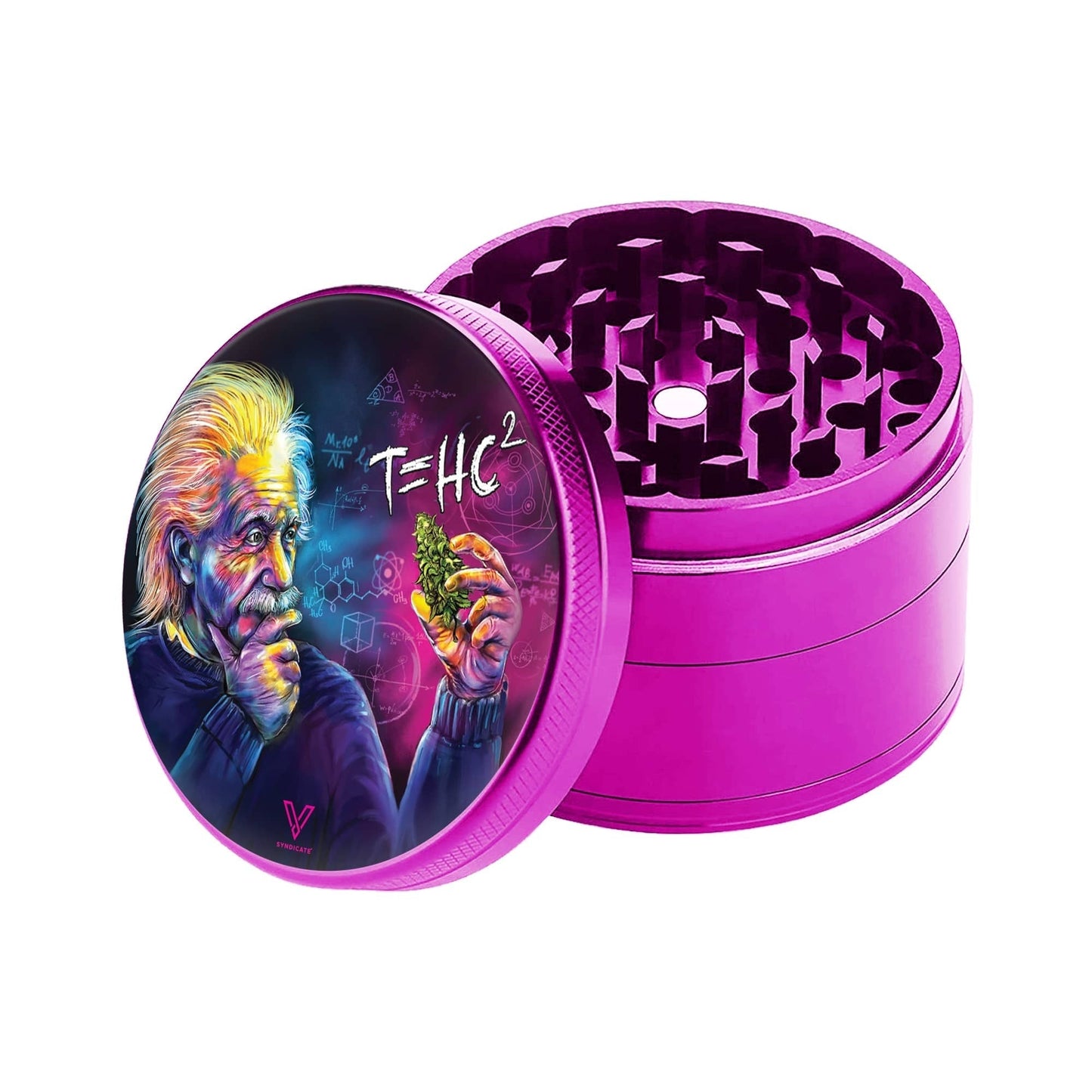 Sharp Shred: 4 Piece 55mm Grinder