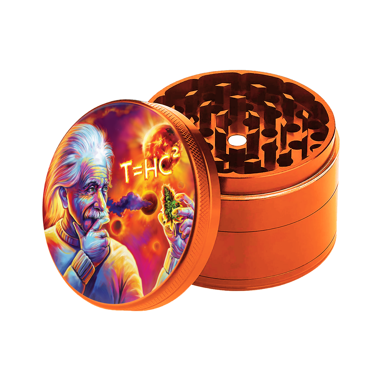 Sharp Shred: 4 Piece 55mm Grinder