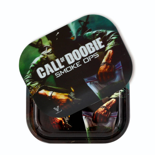 Roll N Go 3D: 1 Metal Tray and 1 3D Mag Slap-Small