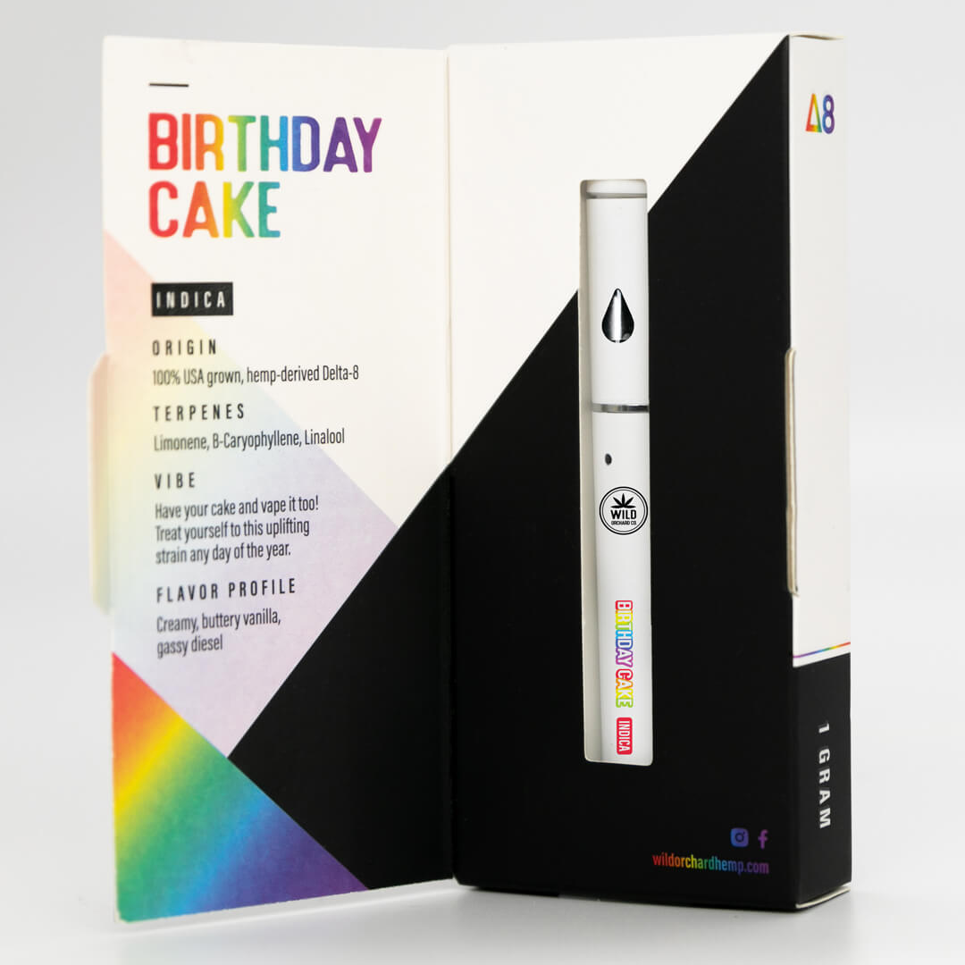 WILD ORCHARD DELTA 8 RECHARGEABLE VAPE PENS 250 mg