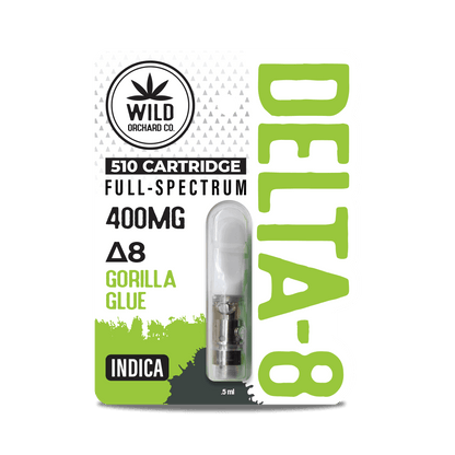 WILD ORCHARD DELTA 8 510 COMPATIBLE VAPE CARTRIDGES 400 mg