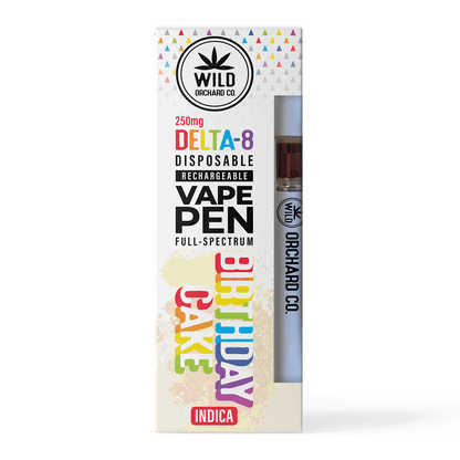 WILD ORCHARD DELTA 8 RECHARGEABLE VAPE PENS 250 mg