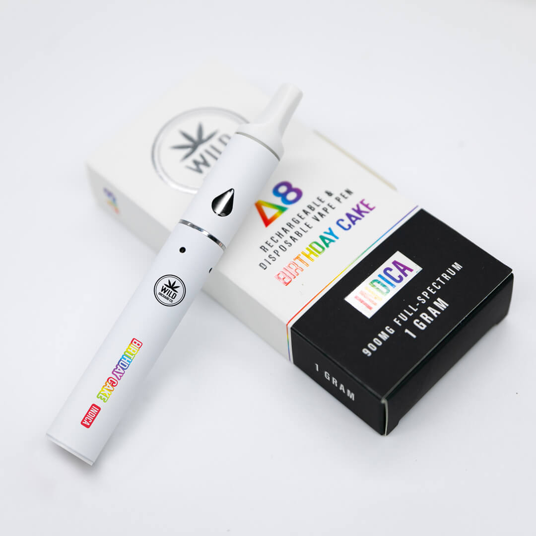 WILD ORCHARD DELTA 8 RECHARGEABLE VAPE PENS 250 mg