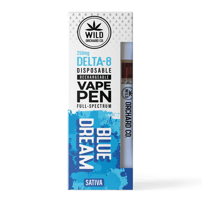 WILD ORCHARD DELTA 8 RECHARGEABLE VAPE PENS 250 mg